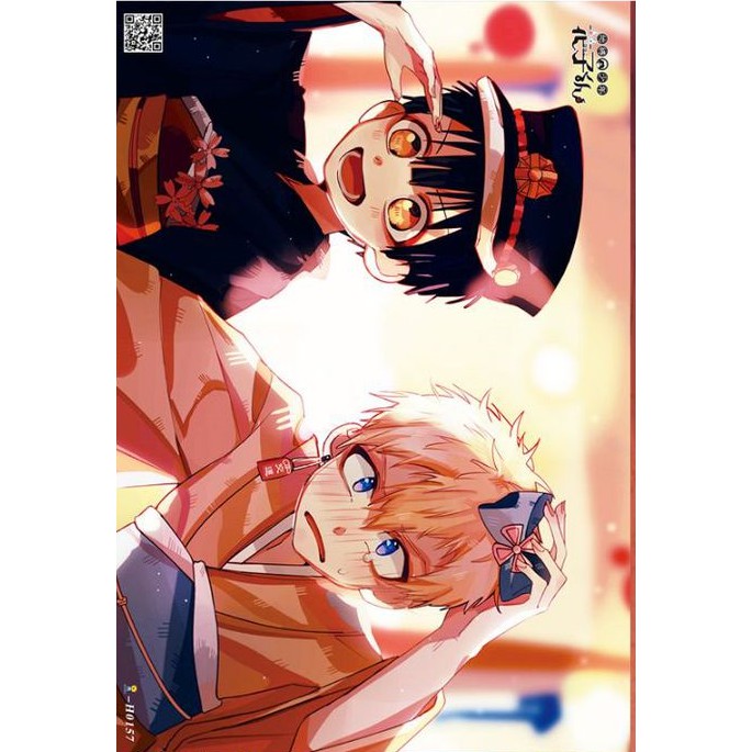 [Giấy Xịn] Set 8 tấm tranh poster A3 Hanako Kun anime siêu chất