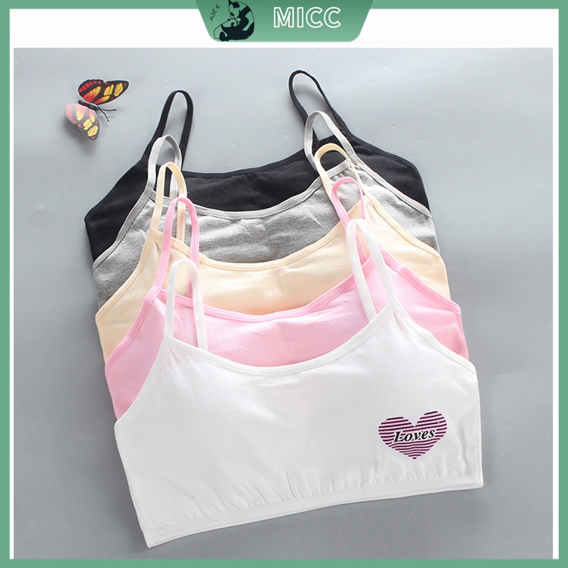 Áo lót vải cotton Mềm Mại Cho Tuổi Teen / Bé Gái 10-14 Tuổi