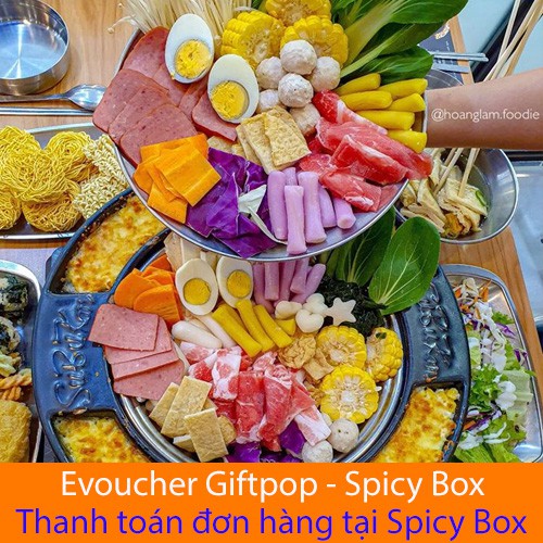 Miền Nam [Evoucher] Phiếu quà tặng Buffet dành cho 1 nguời trị giá 142.000 VNĐ tại nhà hàng Spicy Box