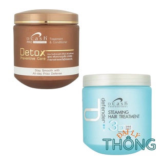 Kem ủ tóc hấp dầu dcash defender / detox preventive - dầu hấp tóc 500ml