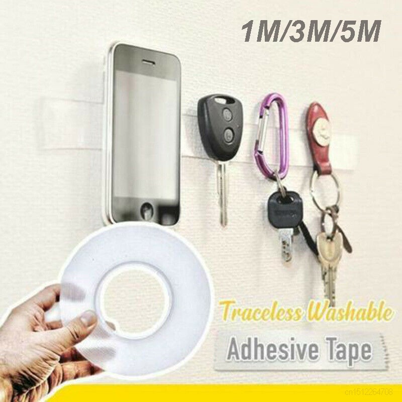 Băng keo 2 mặt Nano trong suốt , chống trượt có thể giặt được Nano Tape Bubble