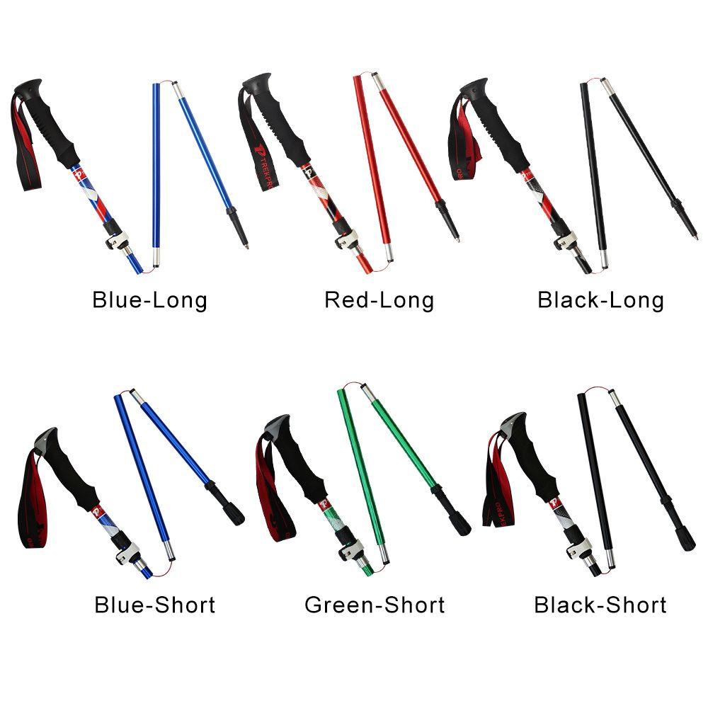 SHOUKEY Gậy Đi Bộ Bằng Nhôm Tay Cầm EVA Có Thể Gập Lại