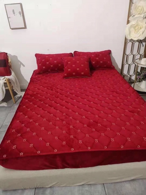 Ga gối Muji thêu thương hiệu mẫu mới 2019-2020