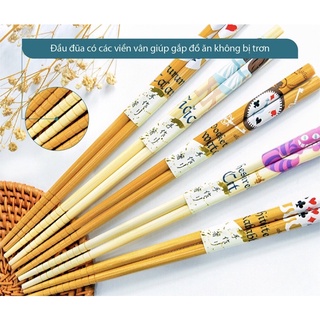 Lô 5 Đôi Đũa Tre Kiểu Nhật Kokusai