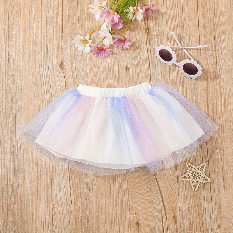 Bộ Đồ Quần Áo Bé Gái Gồm Áo Croptop Hai Dây Và Chân Váy Mùa Hè Thời Trang Cho Bé Trẻ em Sơ Sinh 0-24 Tháng