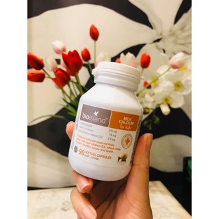 CANXI SỮA CHO BÉ - BIO ISLAND (ÚC) 60 VIÊN