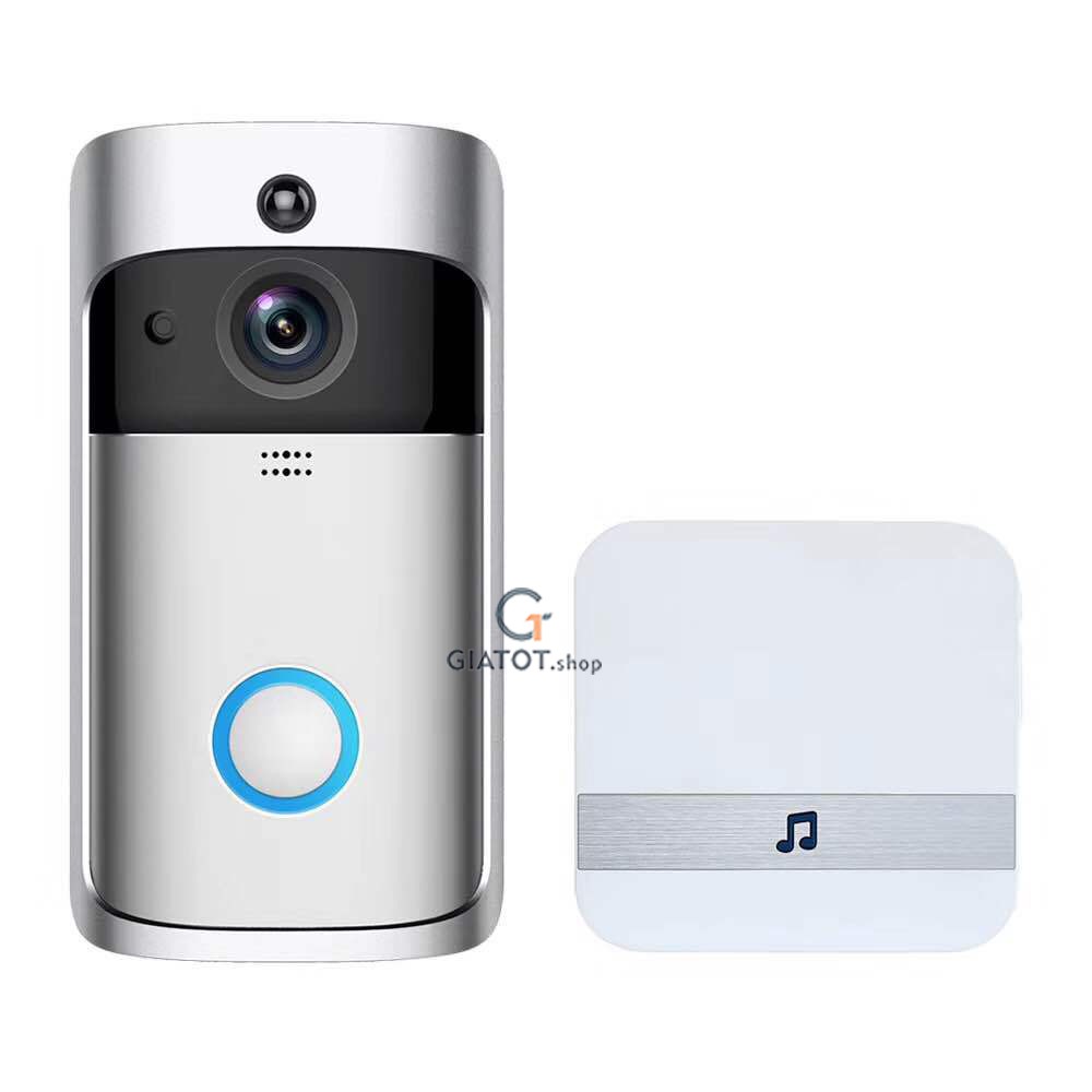 Chuông cửa camera thông minh không dây giám sát từ xa bằng điện thoại smartphone