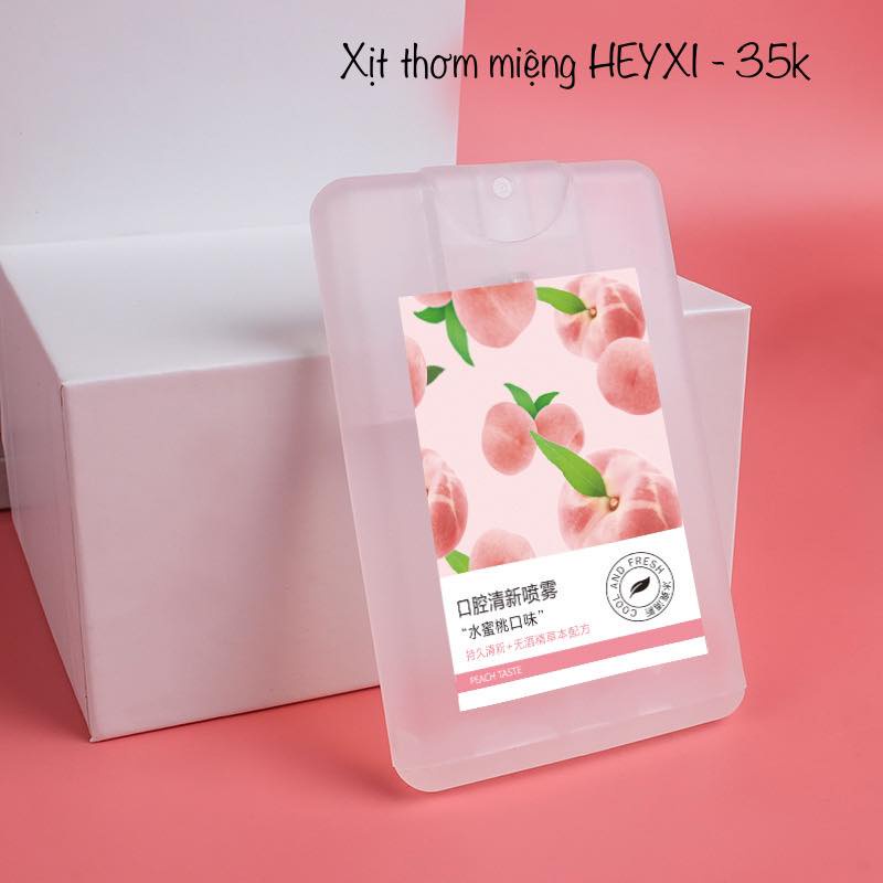 XỊT THƠM MIỆNG HEYXI HƯƠNG ĐÀO