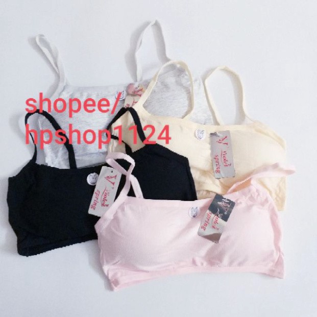 Áo bra học sinh - Áo lá học sinh cotton tăm 6059 loại đẹp | BigBuy360 - bigbuy360.vn