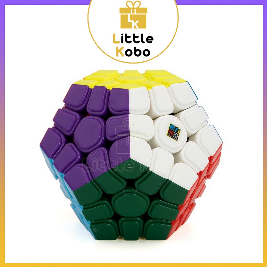 Rubik Megaminx Stickerless MoYu MeiLong MFJS Rubic Biến Thể 12 Mặt Đồ Chơi Trí Tuệ