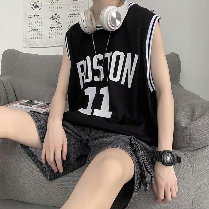 Áo Thun Thể Thao Sát Nách Form Rộng Thời Trang Mùa Hè Cho Nam Và Nữ