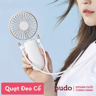 Quạt đeo cổ mini, cầm tay, sạc usb tích điện pin lâu, di động nhỏ nhắn, bỏ gọn túi xách, gấp được, chính hãng Benks