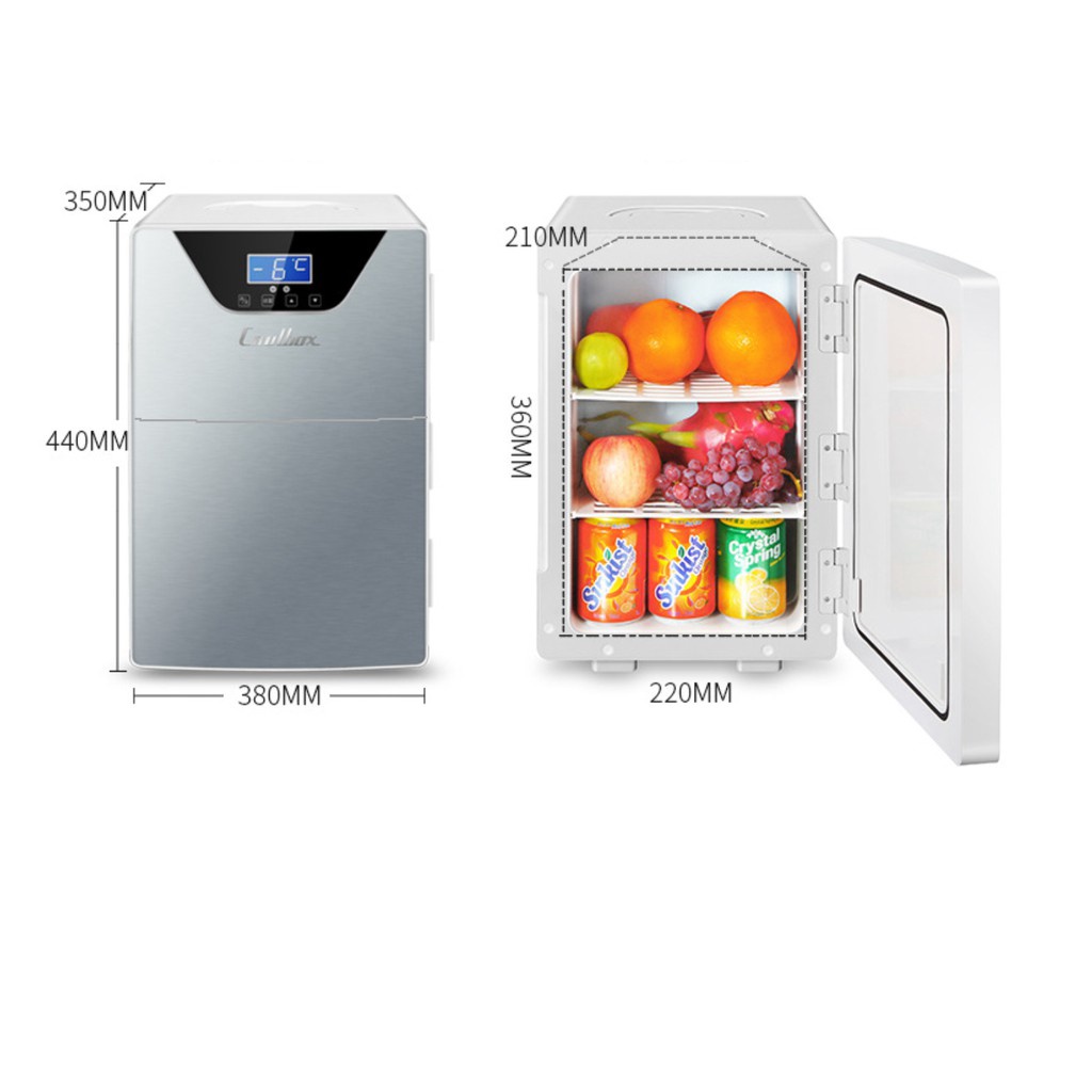 Libishop - Tủ lạnh mini 2 ngăn CoolBox làm lạnh siêu tốc