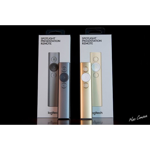 Bút trình chiếu Logitech SPOTLIGHT Wireless Presenter Đèn laze kỹ thuật số - BH 12 Tháng 1 đổi 1 Chính Hãng