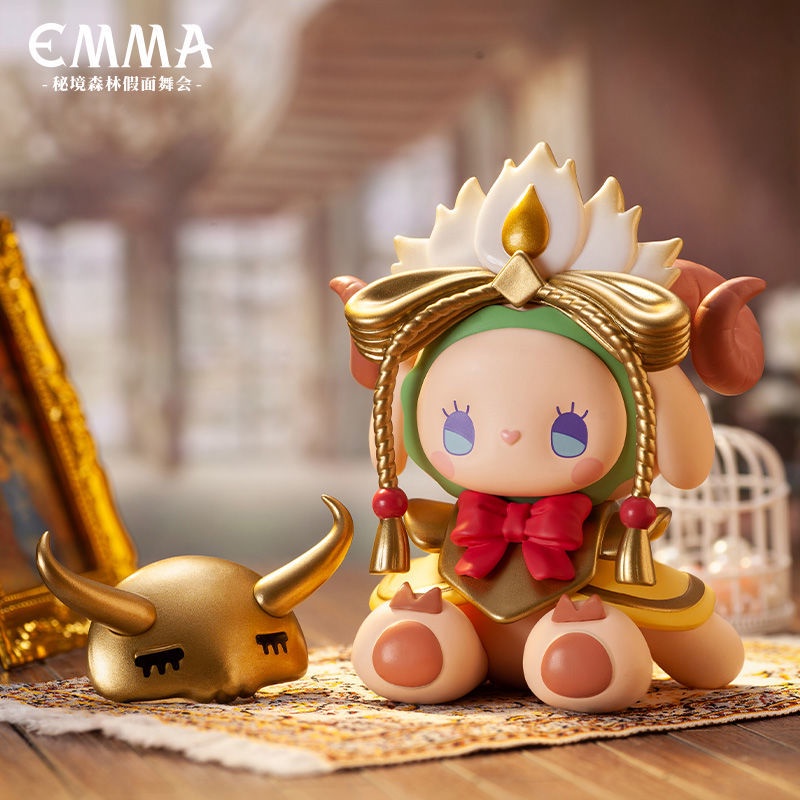 ❤Genuine❤Emma Secret forest mask prom Series bilnd box.Đồ chơi hợp thời trang.Quà.BÚP BÊ.mô hình nhân vật