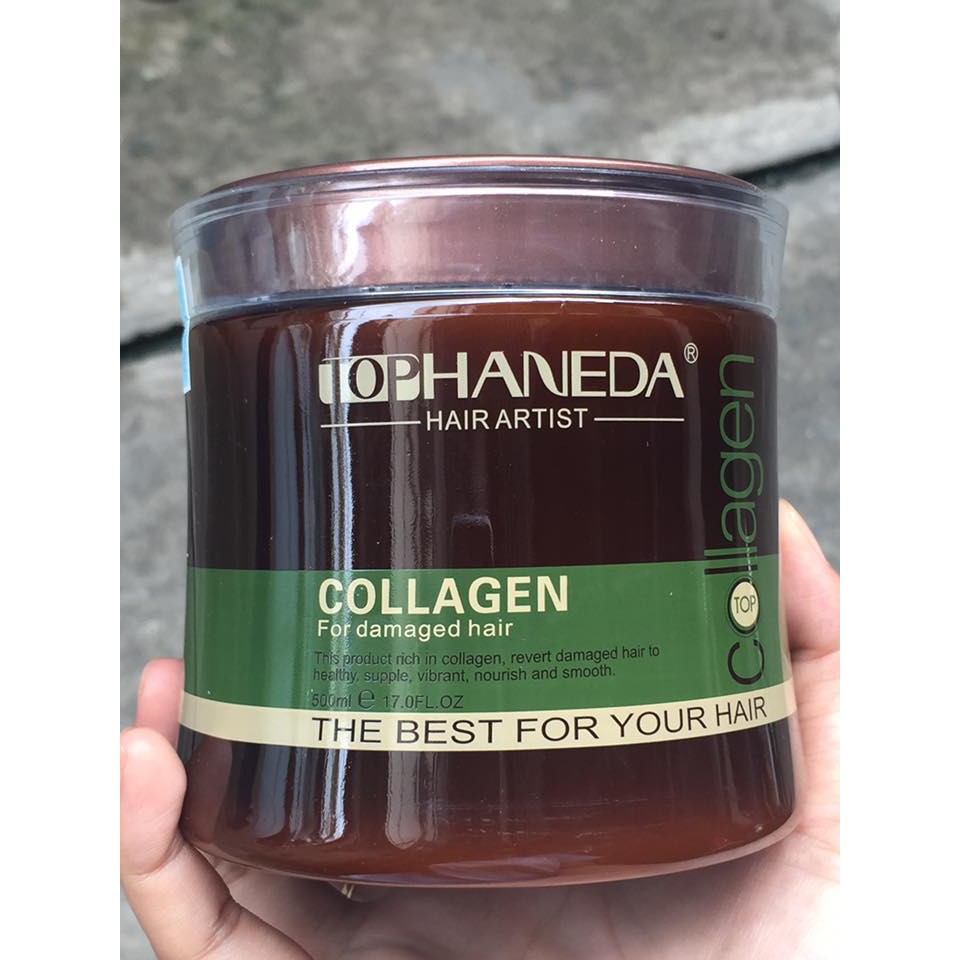 HẤP DẦU PHỤC HỒI TÓC HANEDA COLLAGEN 500ML