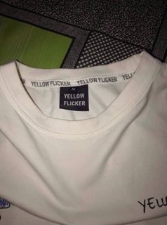 Tee yellow flicker