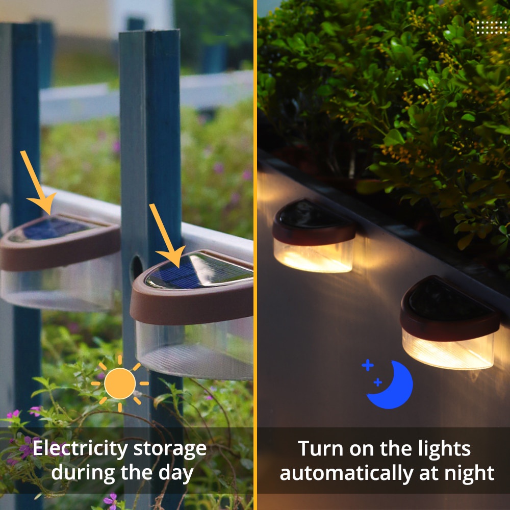 Đèn Led 6 Bóng IP65 Chống Nước Sử Dụng Năng Lượng Mặt Trời