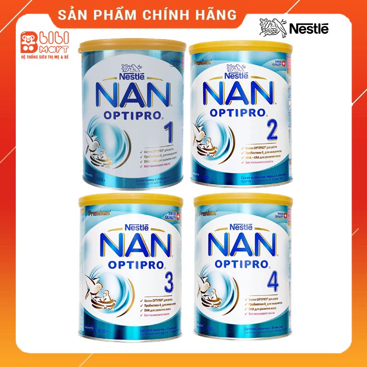 Sữa Nan Nga hộp to 800g đủ số 💟FREESHIP💟 giúp bé phát triển trí não,thể lực,tăng cường sức đề kháng và tốt hệ tiêu hóa