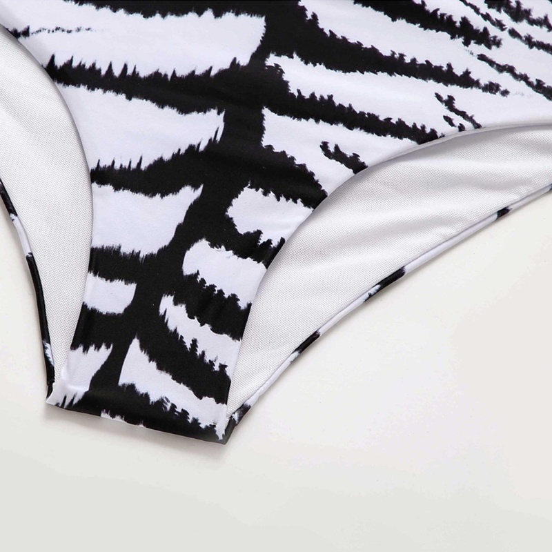 Bộ bikini 3 mảnh họa tiết ngựa vằn gợi cảm cho nữ