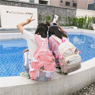Balo ulzzang pink 2018