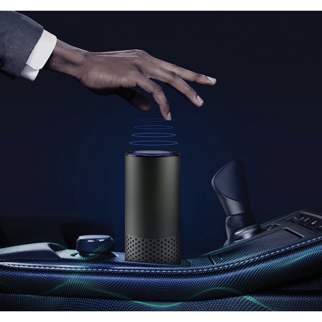 Máy Lọc Không Khí, Khử Mùi ôtô,Tạo ion âm HEPA Chíp Led Philips, Cảm biến Thông Minh . Bh 12 tháng