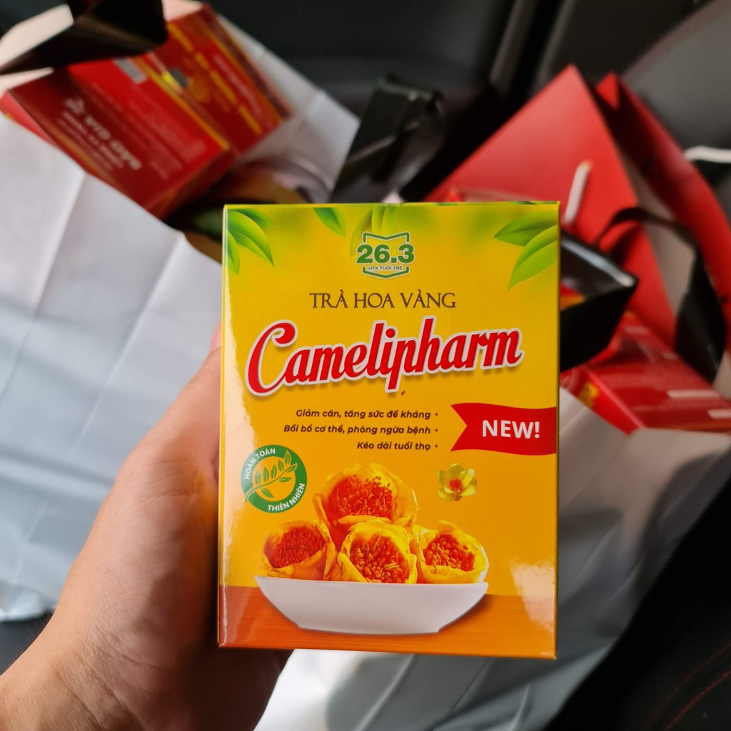 [Chính hãng] 40g Chè hoa vàng Comepharm chữa ung thư, mỡ máu, huyết áp, tốt cho sức khỏe | BigBuy360 - bigbuy360.vn