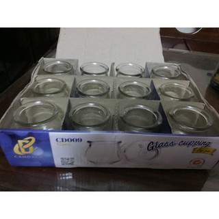 Bộ 12 cốc giác hơi thủy tinh