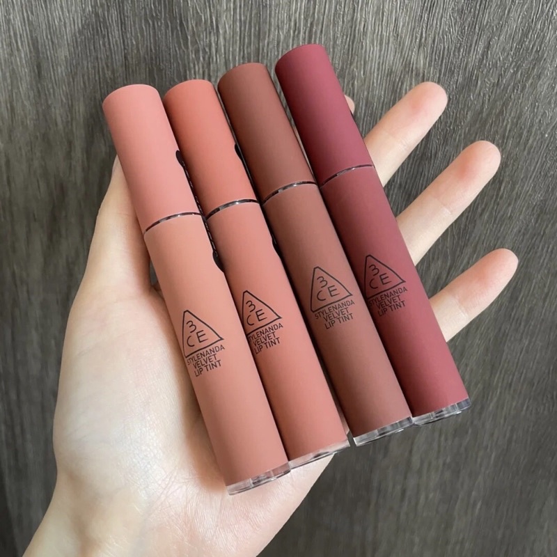 Son kem lì siêu mịn mượt 3ce Velvet Lip Tint