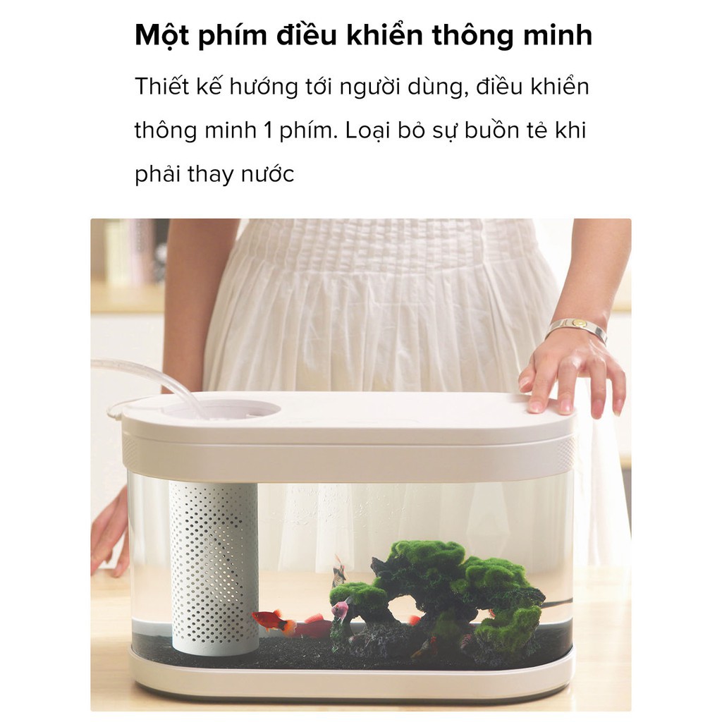 Bể nuôi cá tự độn thông minh Xiaomi HF-JHYG001