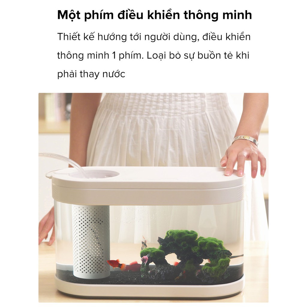 Bể nuôi cá tự độn thông minh Xiaomi HF-JHYG007