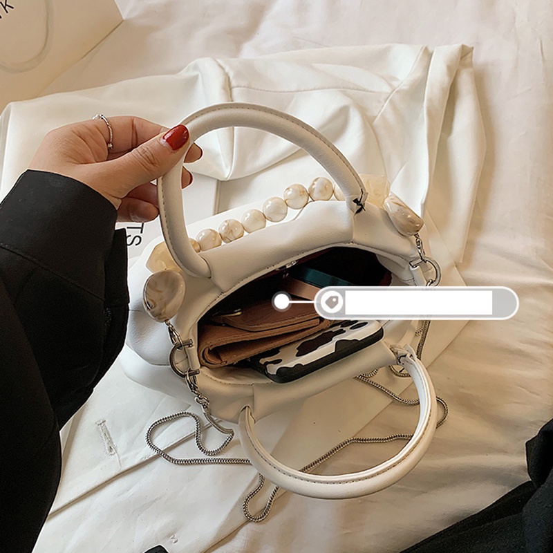 Túi đeo chéo IELGY hình đám mây cao cấp dễ phối đồ thiết kế thời trang cho nữ