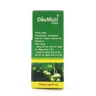 Dầu mù u Plus Thiên Khánh, chai 12ml.