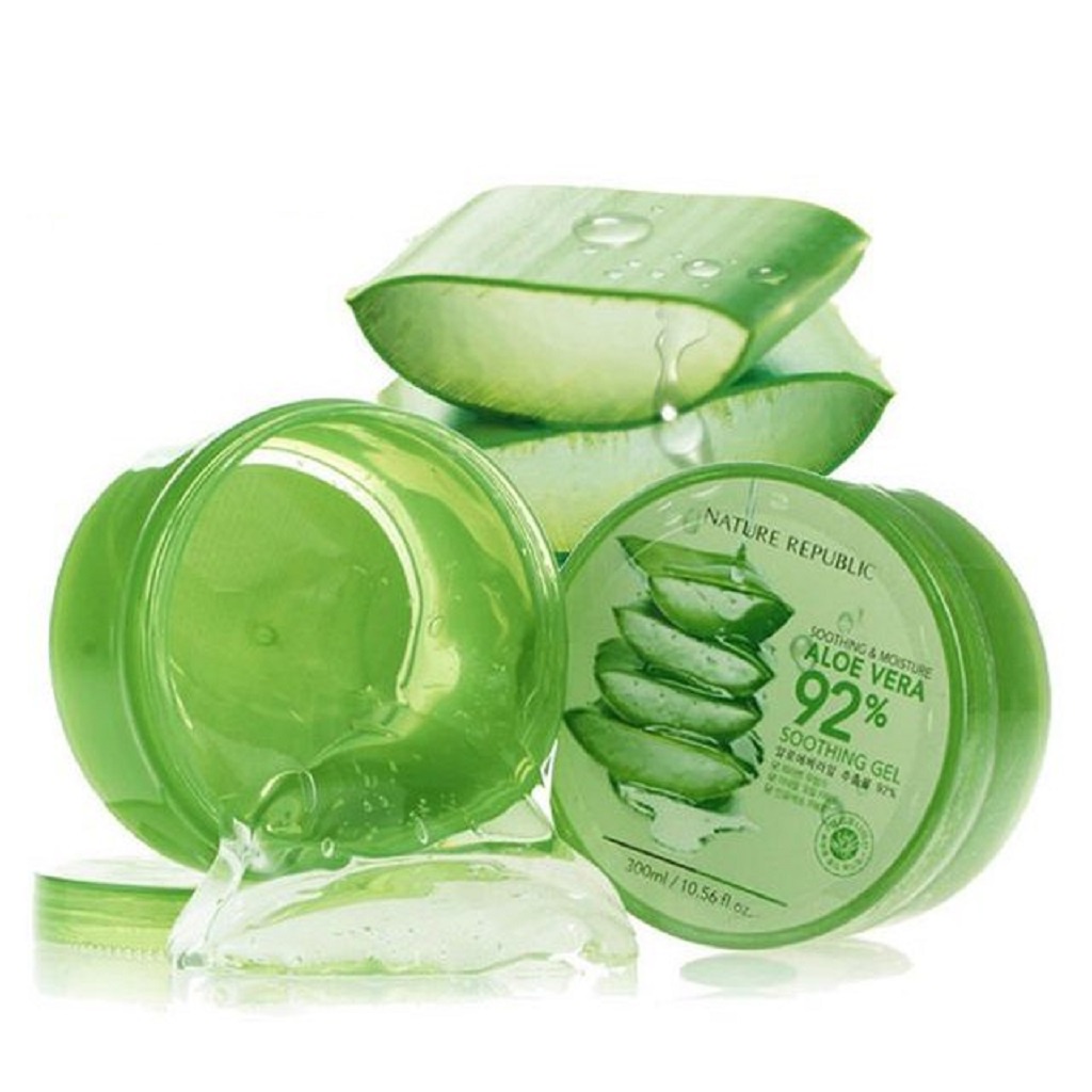 Gel Lô Hội Dưỡng Đa Năng Nature Republic Soothing &amp; Moisture Aloe Vera 92% Soothing Gel 300ml