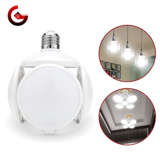 Bóng Đèn LED Hình UFO 40W E27 Xoay 360 Độ AC 220V Ánh Sáng Trắng Ấm