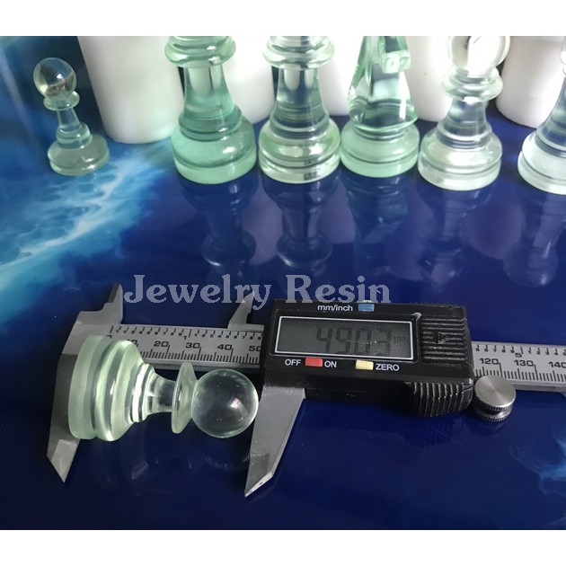 Khuôn Epoxy Resin: Khuôn Bộ Cờ Vua.