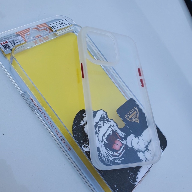 Ốp lưng trong X&amp;M viền màu TPU cho iPhone 13, 13 Pro, 13 Pro Max, 12 Pro Max lưng trong suốt không ố màu cực đẹp