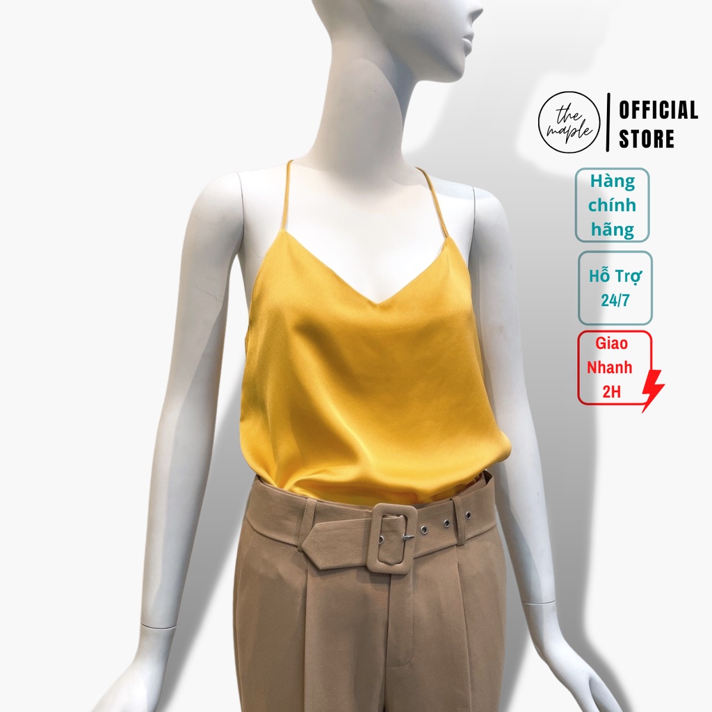 Combo Quần baggy và Áo lụa dây THE MAPLE