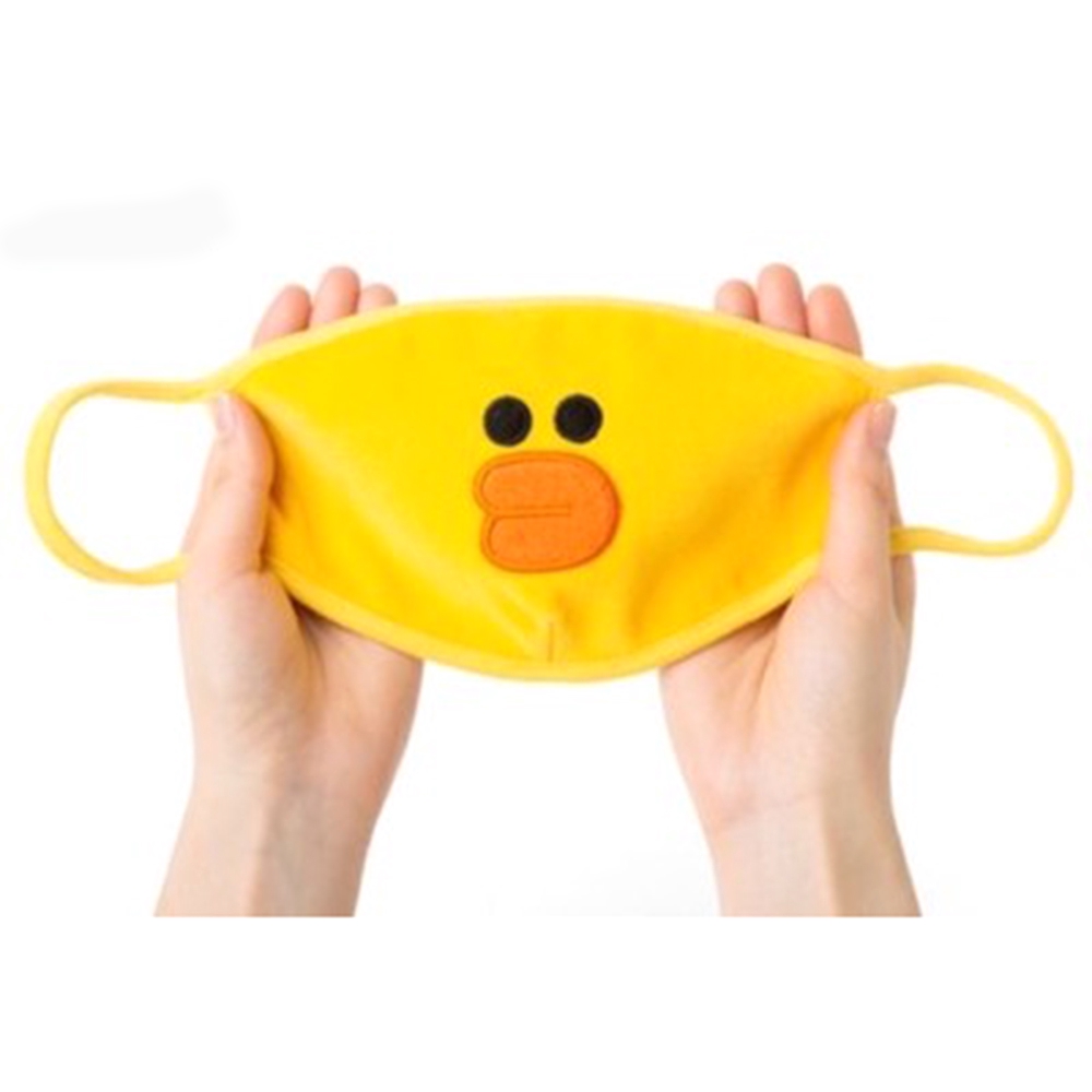 Khẩu trang màu vàng dễ thương phong cách Hàn Quốc cho fan BTS | BigBuy360 - bigbuy360.vn