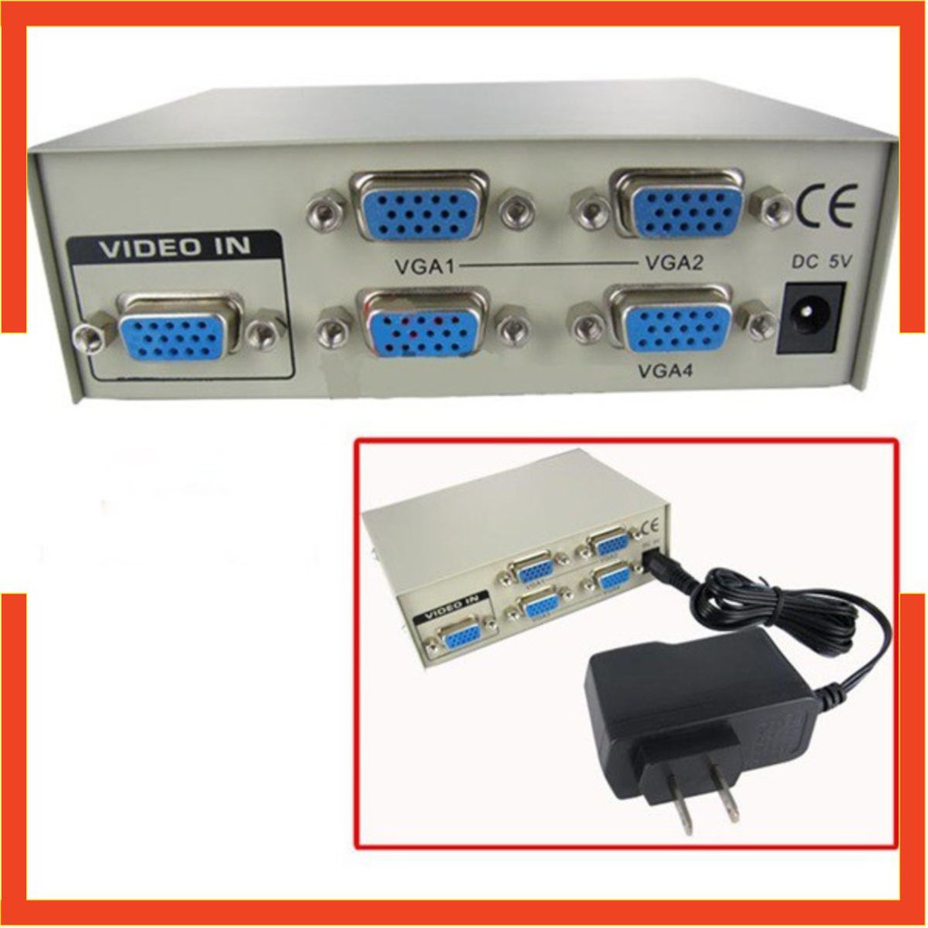 Bộ chia VGA 1 ra 2 - 1 ra 4 - 1 ra 8