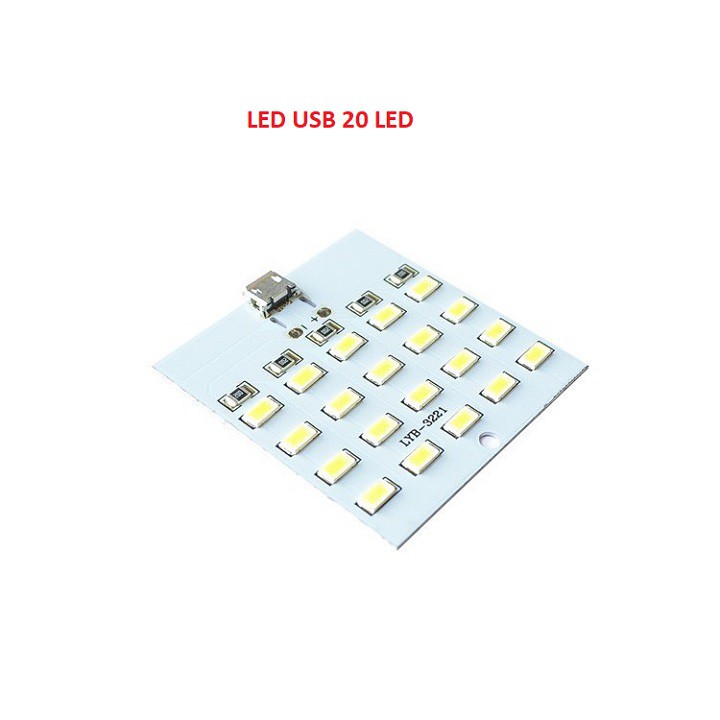 20 LED SIÊU SÁNG USB 5V