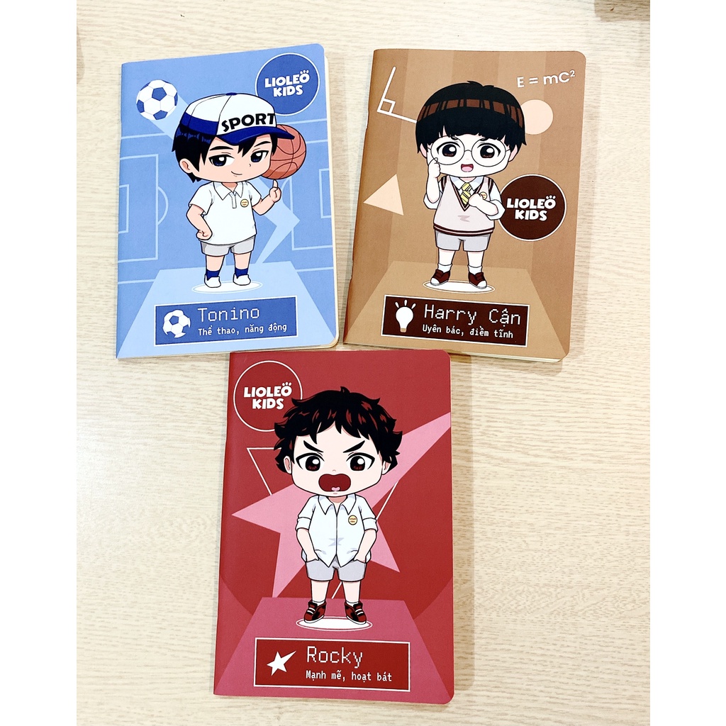 Sổ Tay Lioleo Kids Cỡ A5/ 84 Trang