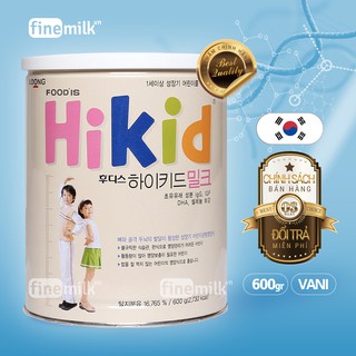 Sữa hikid vani hàn quốc 600gram của ildong