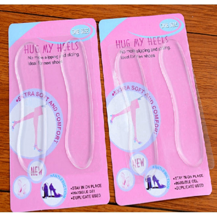 Bộ 3 cặp silicon dán đệm gót và mũi giày cao gót dành cho các quý cô