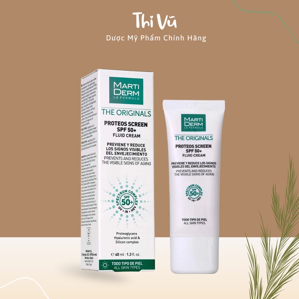 Kem chống nắng Marti.derm 40ml - Thi Vũ