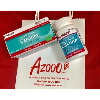 Canxi Chiết xuất vỏ Hàu- Hãng Pharbest của Mỹ