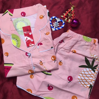 Đồ bộ pijama vải ka tê thái-loại 1 phom chuẩn