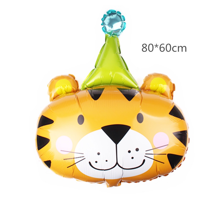 Bóng nhôm hình thú kiểu mới, kute trang trí sinh nhật, party Fubao Store