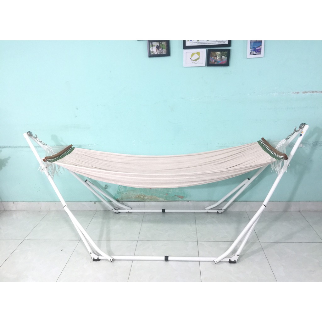 Võng lưới Ban Mai mềm mịn,cỡ đại cán gỗ 50cm( Không kèm khung)