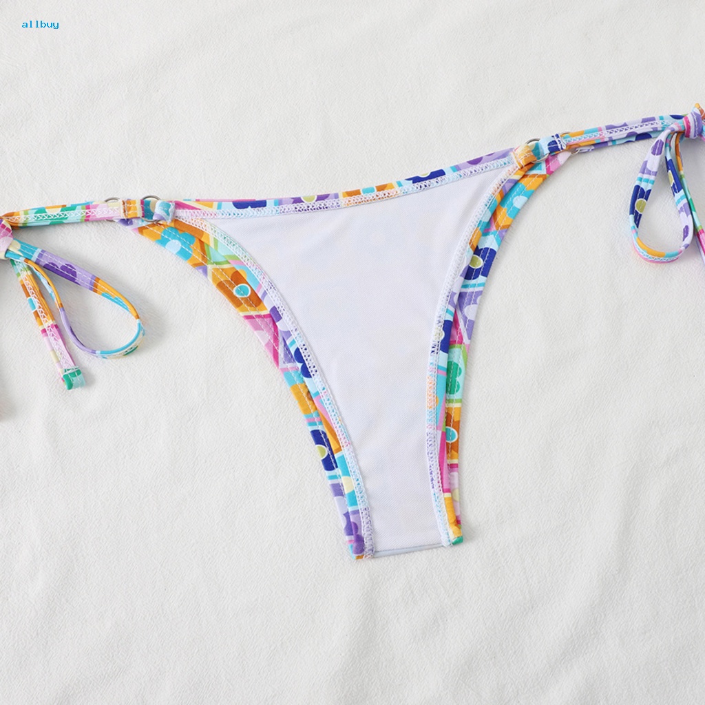 Bộ Bikini 2 Mảnh Họa Tiết Hoa Hướng Dương Cho Nữ